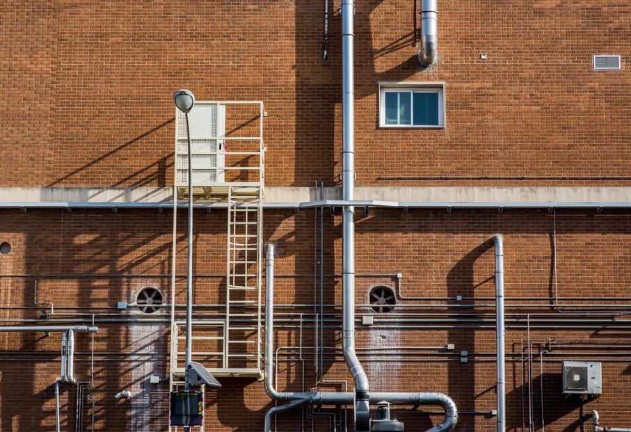 Gas boiler installation in a Manchester terraced house